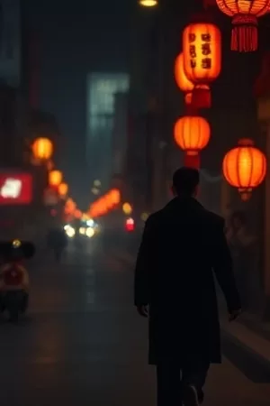 《长夜将尽》竖版封面，地平线泛起微光的长夜