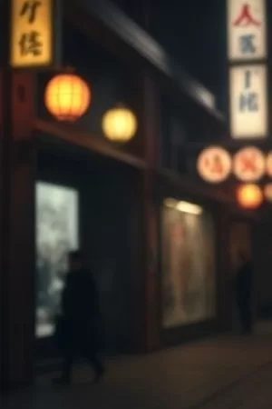 《雨夜速写》竖版海报，雨幕中的速写本翻开在半完成的人像页